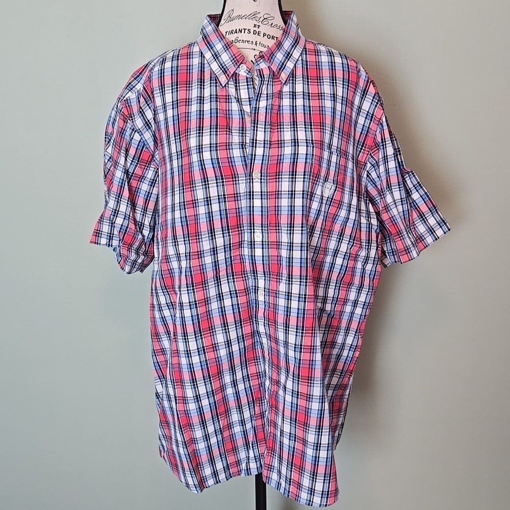 Plaid Chaps Button Down